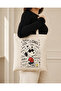 Printed Cloth Bag Shoulder Bag - 4