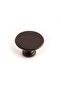 282 Ayene Button Handle Matte Black