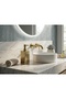 Mat Gold Liquid Soap Dispenser 100% Brass Material - Bathroom Liquid Soap Dispenser - Premium Soap Dispenser