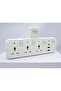 مقبس تمديد متعدد المنافذ مع 4 منافذ USB من النوع C، مقبس حائط قابل للتمديد - 5