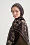 Luena Desen Norena Wool Shawl Brown - 4