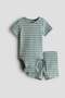 2-piece ribbed cotton set