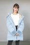 Girl's Thick Winter Fleece-Lined Hooded Coat with Fur on the Sleeves and Hood, Comfortable Long Stylish Waterproof Coat - 6