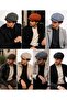 Men's Beanie, Winter Hat, Classic British Fashion Beanie, Beckham Model Peaky Blinders Hat - 5
