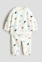 2-piece printed sweatshirt set - 2