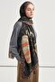 Lalezar Desen Norena Wool Shawl Khaki