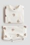 2-piece ribbed cotton set