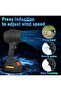 Cordless Powerful Blower, Model DX3322 Compact Design, Battery Powered, Multi-Surface Use, Lightweight, Quick Cleanup - 3