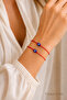 Red String Bracelet with Evil Eye Beads, Set of 10, Adjustable Henna Wedding Engagement Promise Mevlit Invitation Gift - 4