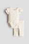 2-piece printed cotton set