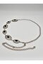 Silver Chain Belt Dress Belt Shirt Belt Coat Belt Trouser Belt