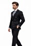 Men's Metal Buttoned Double Breasted Suit - 2