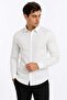 Men's Satin Lycra Slimfit Long Sleeve Shirt
