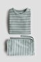 2-piece ribbed cotton set - 2