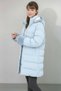 Girl's Thick Winter Fleece-Lined Hooded Coat with Fur on the Sleeves and Hood, Comfortable Long Stylish Waterproof Coat - 5