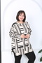 Women's Printed Plus Size Tunic - 2