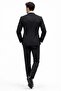 Men's Metal Buttoned Double Breasted Suit - 4