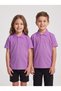 2-Pack Kids Girls Boys 100% Cotton Short Sleeve Polo Collar School T-Shirt - 2