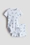 2-piece ribbed cotton set - 3