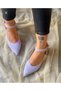 Dubai Lila Suede 5 cm Heel Sandals - 2