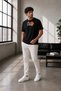 Unisex Oversize One Piece Vinsmoke Sanji Embroidered Anime T-Shirt 100% Cotton - 3