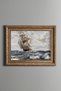 Sailing in the Stormy Sea - Vintage Patterned Painting - Thick Model