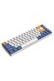 GD68 68 Keys Tri-Mode Wireless RGB Mechanical Gaming Keyboard, Yellow Switch, 1200mAh Battery, Starry Blue - 3