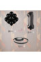 Rönesans 6 Year Old Black Themed Birthday Party Set - 2