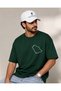 Saudi Arabia National Day Men's T-Shirt Hat Set of 2 100% Cotton Oversize Printed Short Sleeve - 4