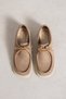 Women's Mink Suede Lace-Up Casual Thick Sole Loafer Shoes - 3