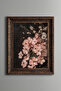 Pink Spring Flowers - Vintage Patterned Painting - Thick Model