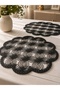 Meridyen 7 Piece Runner Set / 6 Pieces of Supla and 1 Piece of Runner Black - 3
