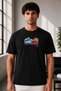 Unisex Oversize One Piece Monkey D. Luffy Embroidered Anime T-Shirt 100% Cotton