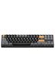 GD87 87 Keys Dual-Mode Wireless RGB Mechanical Gaming Keyboard, Yellow Switch, 1200mAh, Brown Sugar - 3