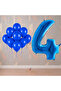 Best 4 Year Old Blue Themed Birthday Party Set