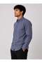 Men's Striped Long Sleeve Classic Shirt 186 - 2