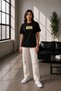 Unisex Oversize One Piece Vinsmoke Sanji Embroidered Anime T-Shirt 100% Cotton - 6