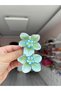 Baby Girl Colorful Lotus Flower Rubber Buckle 1 Pair - 3