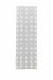 Wall Mounted Plexiglass Glasses Stand for 28 Glasses – 99X33 cm with Transparent Hangers
