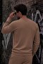 John Men's Two-Drawstring Plain Color Casual Crew Neck Sweatshirt - 3