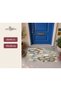 Sdt Floral Patterned Woven Base Decorative Carpet Sdtamour4125 - 6