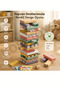 Wooden Versatile Montessori Building Blocks 48 Pieces - 3
