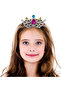 Silver Color Scalloped Model Princess Queen Crown 2 No 12X7 cm (K0) - 2