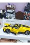1:24 Scale Original Licensed Diecast Metal Bugatti Mistral Car (Yellow) - 4