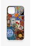 iPhone 13 Compatible Ottoman and Turkish Culture Patterned Silicone Case - 4