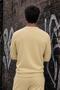 John Men's Two-Drawstring Plain Color Casual Crew Neck Sweatshirt - 3