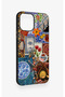 iPhone 12-12Pro Compatible Ottoman and Turkish Culture Patterned Silicone Case - 3