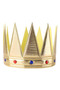 Gold Color Eva Soft King Royal Crown Adult Child Compatible 55 cm (K0) - 5