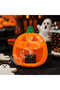 Halloween Black Candle Pumpkin - 8