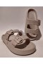 Wide-Lettered Adjustable Double-Buckle Extra Light and Comfortable Pool Beach Bath Terrace Home and Street Slippers - 2